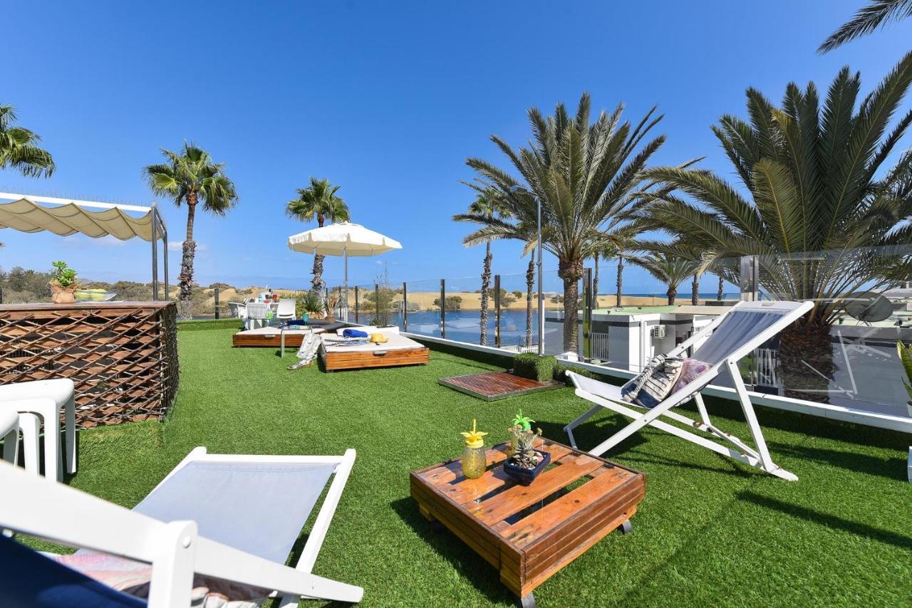 Maspalomas Beach Apartment Charca 1 Exterior foto